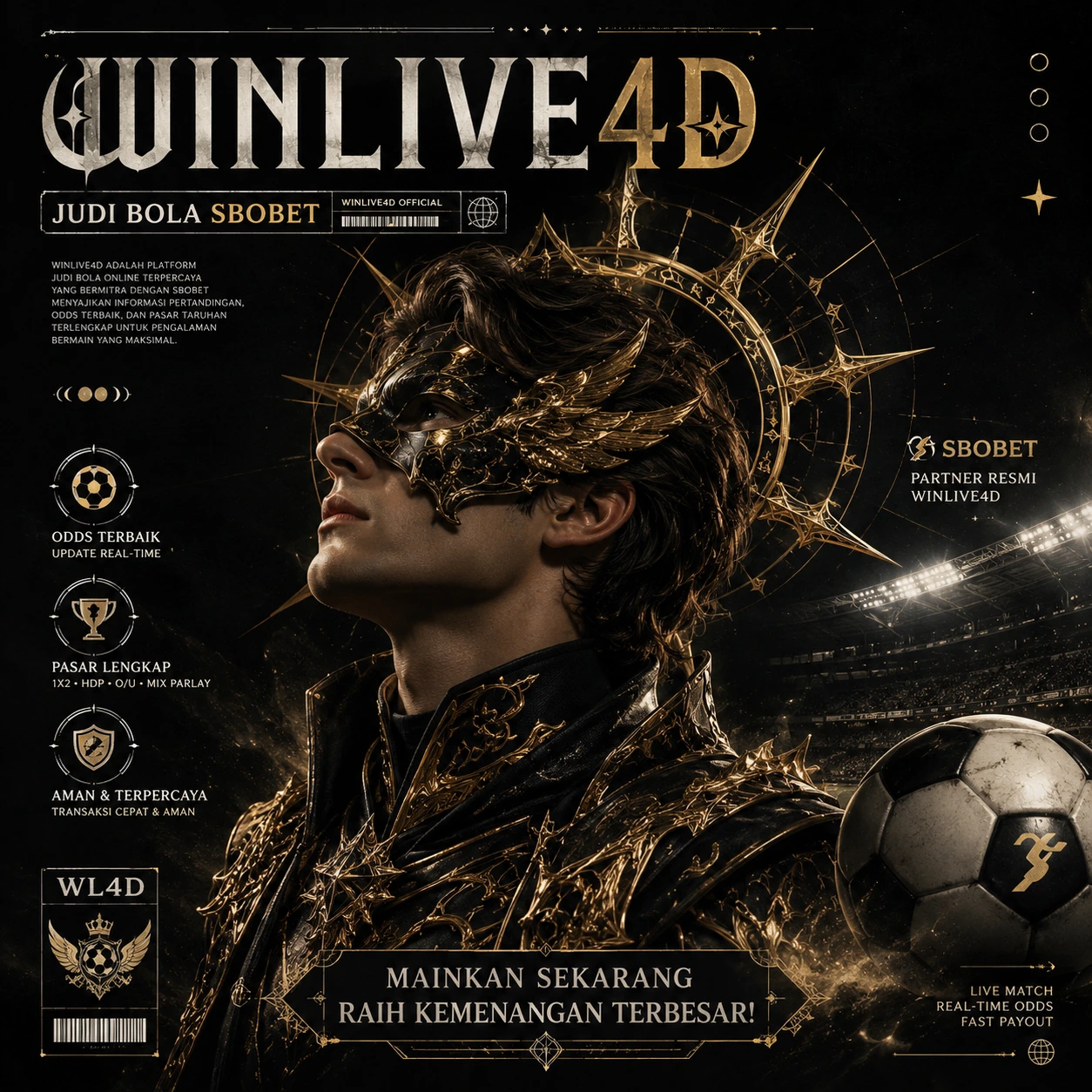 WINLIVE4D : Link Judi Bola Sbobet Prediksi Final Piala Dunia 2026